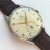 Servicierte Vintage Omega 38mm Oversize Jumbo Uhr mit aufgesetzen Indexen