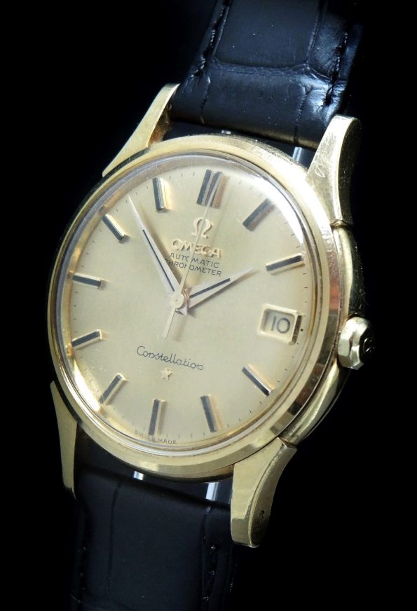 Great Omega Constellation Solid Gold Automatic de Lux