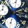 Schöner Breitling Colt Chronograph Automatik blaues ZB