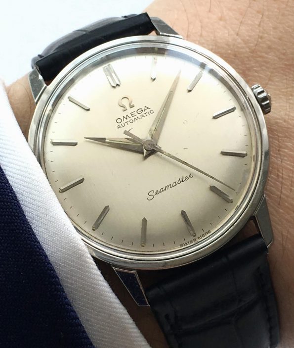Great Omega Seamaster Automatic Vintage Linen Dial