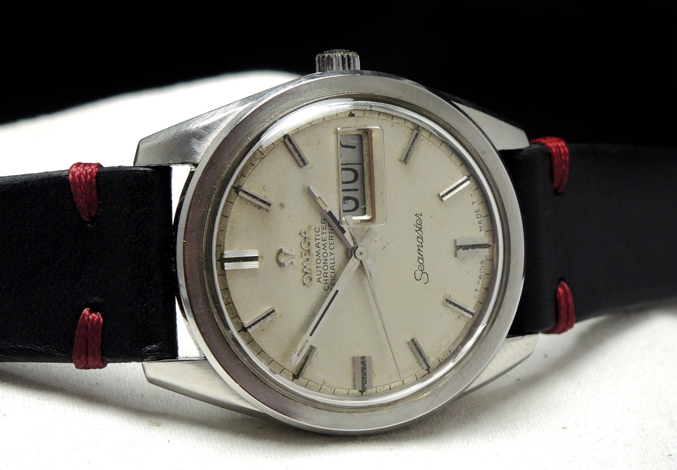 Serviced Omega SEAMASTER CHRONOMETER 36mm Day Date ...