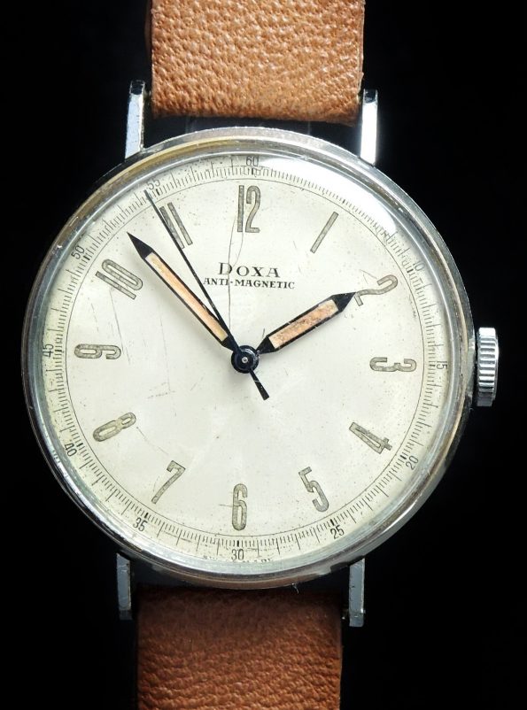 Tolle Vintage Military Doxa Scientifc Dial 36mm