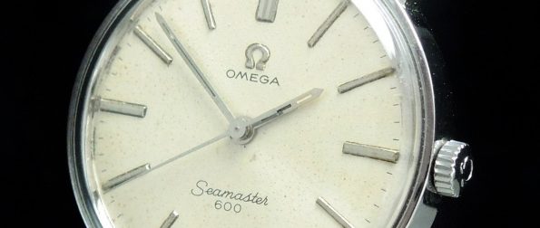 Servicierte Omega Seamaster 600 Stahl Vintage
