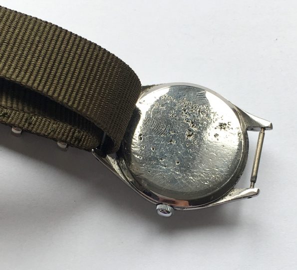 Nato Strap Omega 37mm Oversize Jumbo Vintage Black Dial