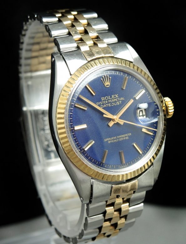 Wonderful Rolex Datejust Automatic blue dial