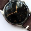 Oversize Jumbo Vintage refurbished black dial 38mm