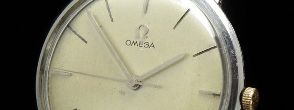 Serviced Omega 34mm Vintage Steel