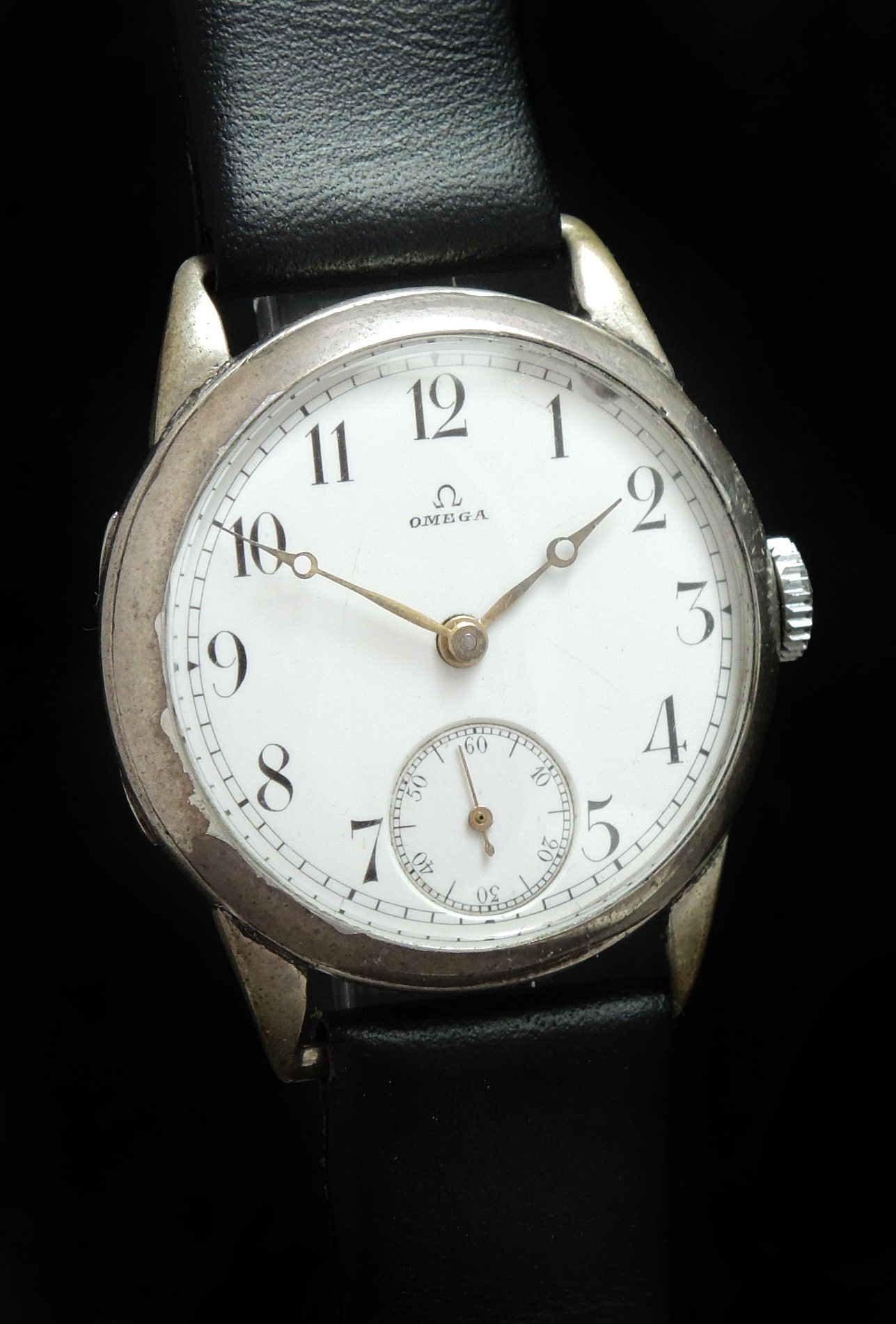 Outstanding 1930 Omega with 925 silver case and enamel dial | Vintage ...