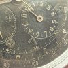 Gallet Hour Recorder Chronograph Jim Clark Black Dial GILT