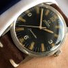 Military Style Omega Seamaster with Black Explorer Dial