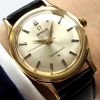 Vintage Solid 14k yellow gold Omega Constellation Automatic