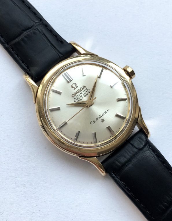 Vintage Solid 14k yellow gold Omega Constellation Automatic | Vintage ...