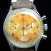 Tropical Omega Chronograph cal 321 Vintage Steel Round Pushers
