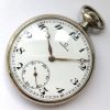 Beautiful 1930s Omega Steel Pocket Watch in Great Condition