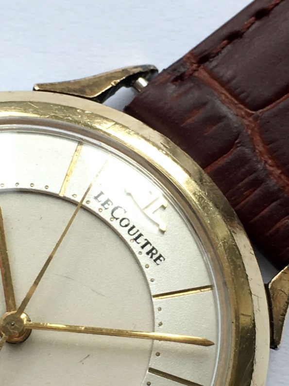 Gold Plated Jaeger LeCoultre Memovox Parking