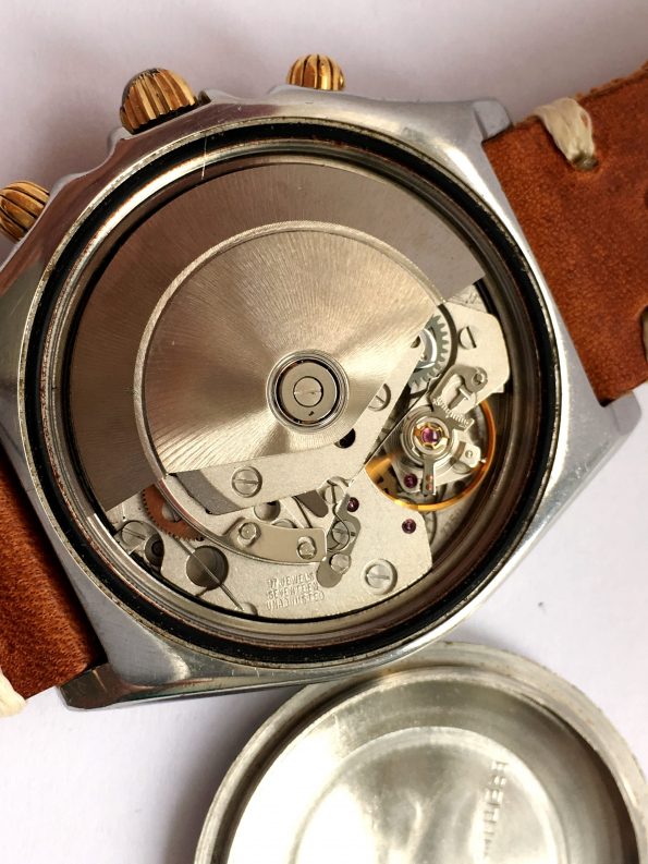 Servicierter Breitling Chronomat Vintage Automatik Panda