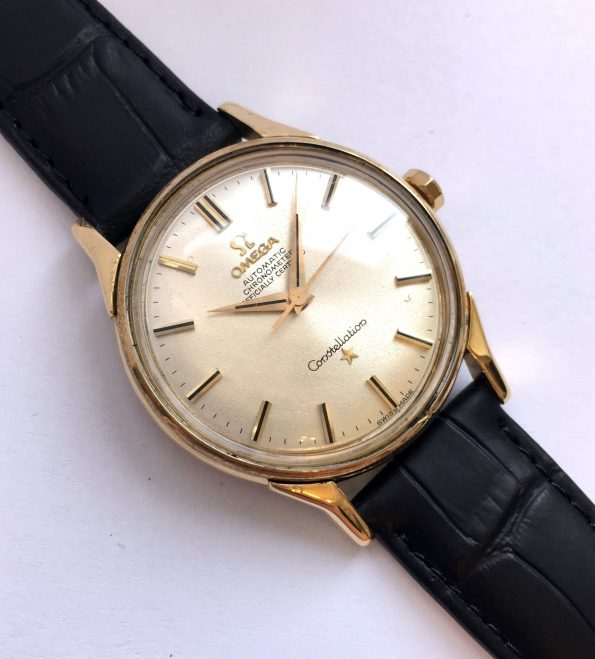 380 Euro Serviced SOLID GOLD Omega Constellation Automatic | Vintage ...