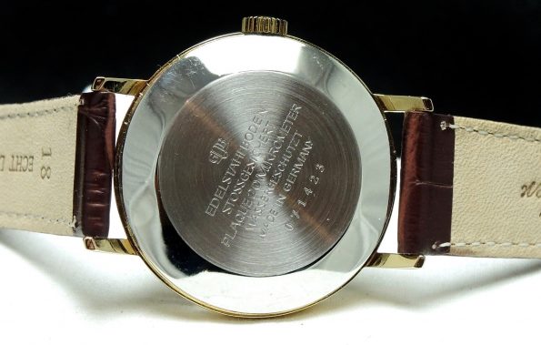 Top Glashütte Spezimatik Automatic golden dial Date
