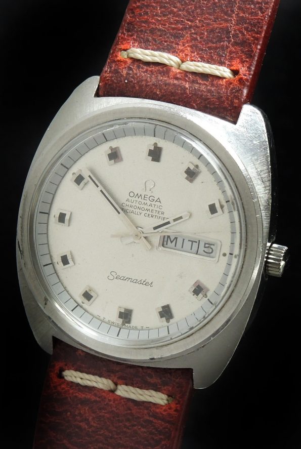 Vintage Omega Seamaster Day Date Automatic Chronometer RARE