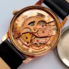 Vintage Rose Gold Plated Omega Seamster Automatic Calatrava Date