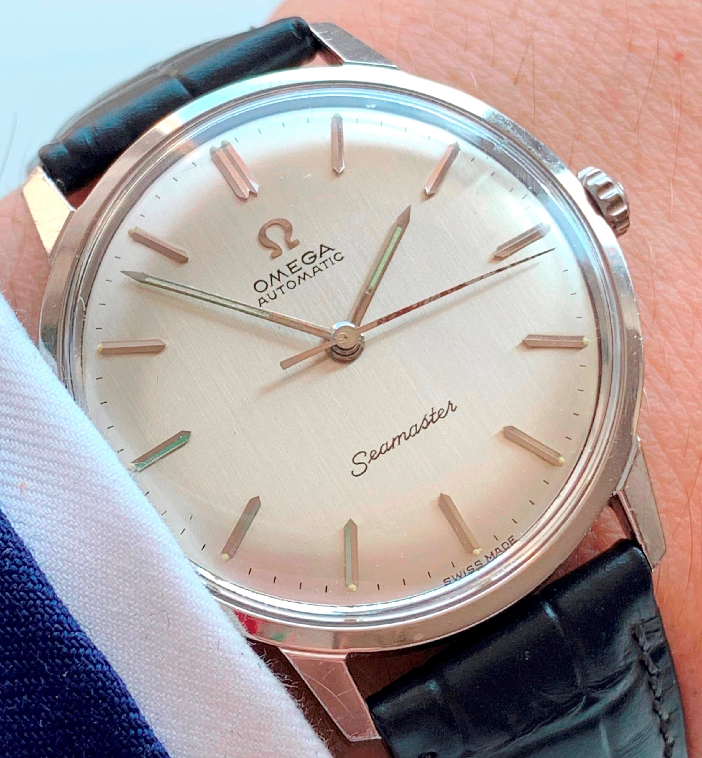 omega watch refurbishment