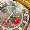 Serviced Omega Seamaster Soccer Watch Chronograph Extremely Rare ROULETTE Bezel