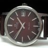 Vintage Omega Genève Automatic Date RARE Red Spider Dial