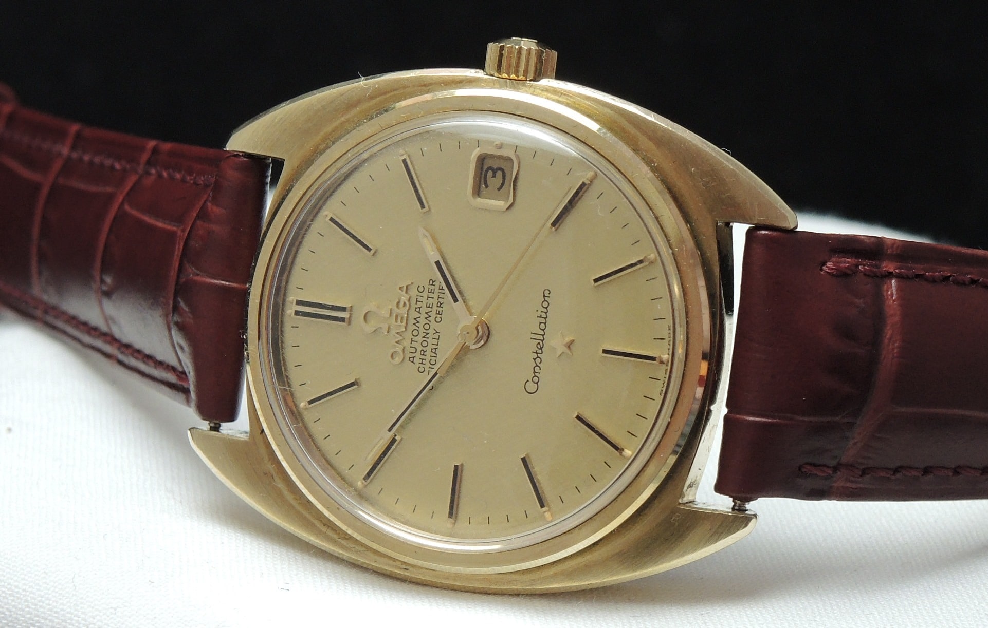 vintage omega constellation watch bands