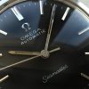 Omega Seamaster Automatik Stahl schwarzes Ziffernblatt Restauriert