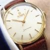 Wonderful Pre Omega Seamaster De Ville Automatic Gold Plated