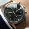 Amazing Original Tritium Dial IWC Flieger Chronograph With Papers