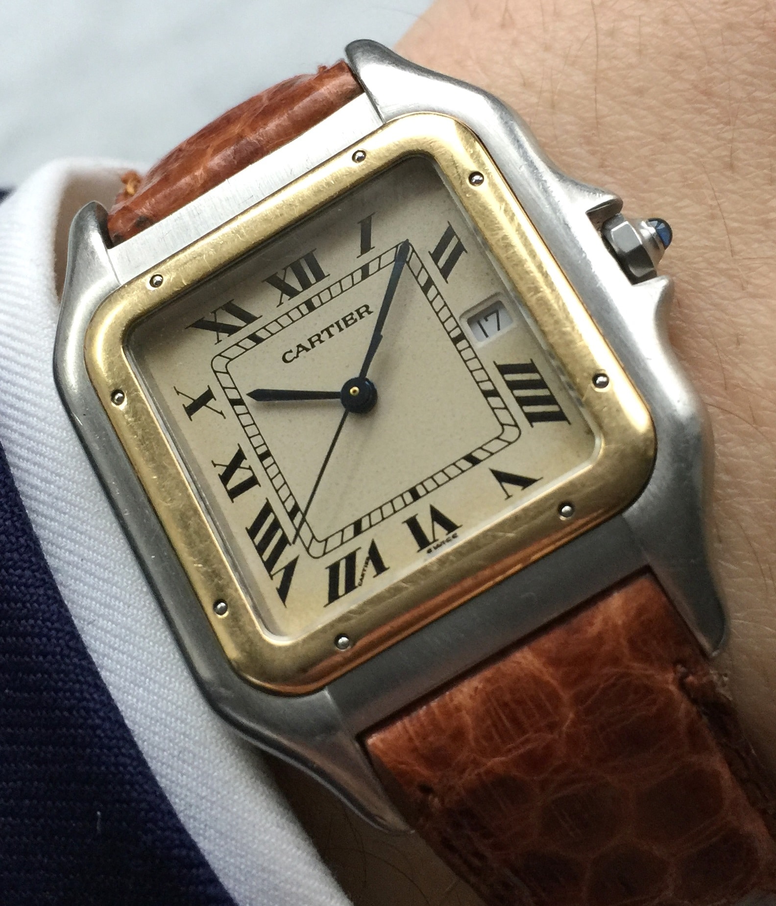 Cartier Panthere ref 183957 Steel Gold 