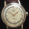 Superb Longines Conquest Linen Sector Dial Solid Pink Gold