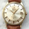 Gold Plated Omega Constellation Chronometer Pie Pan Automatic