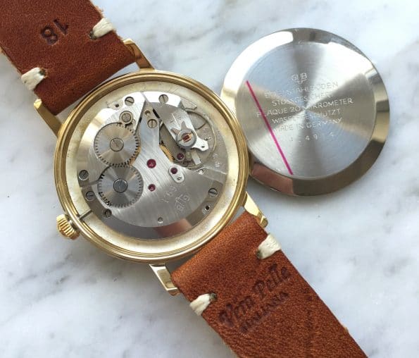 Perfectly restored Vintage Glashütte Watch with Date