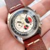 Omega Seamaster Soccer Vintage Chronograph with red strap