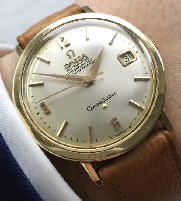 FULL SET Omega Constellation Automatic Vintage gold plated