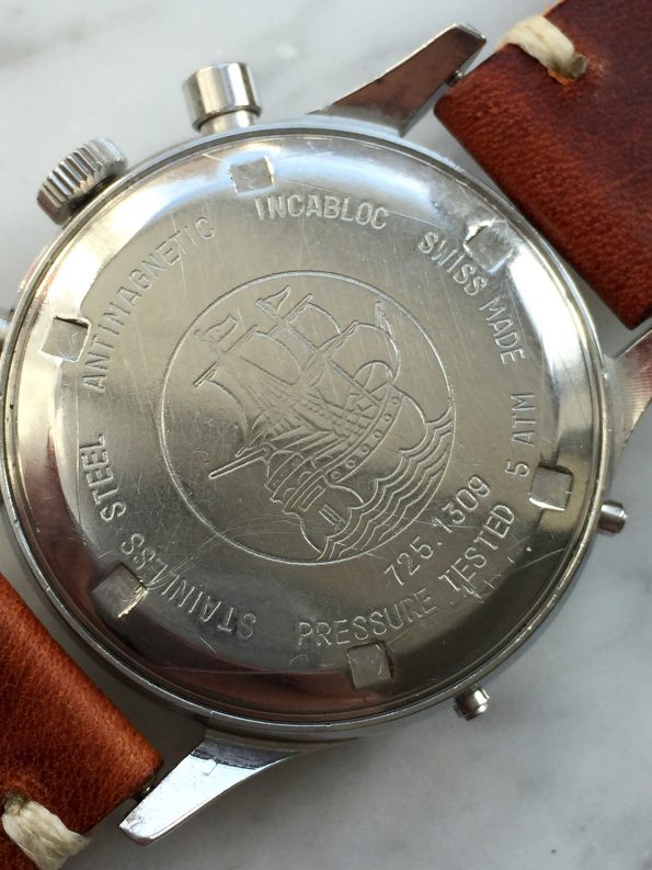 Servicierter Wakmann Vintage Chronograph Triple Date
