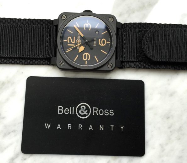 Bell & Ross BR03-92 Heritage Full Set Box Papiere