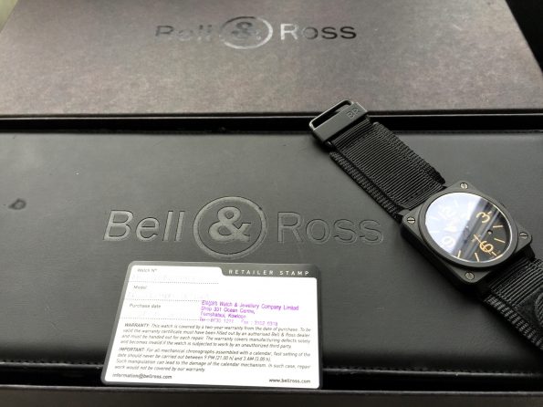 Bell & Ross BR03-92 Heritage Full Set Box Papers