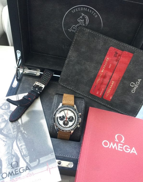Omega Speedmaster Moonwatch CK2998 Medic Pulsometer Box Papers Full Set