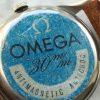 Vintage Omega JUMBO Handwinding SCARAB Lugs with Intact Caseback Sticker