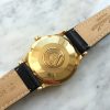 Gorgeous Omega Constellation Automatic Solid Gold with Golden Linen Dial