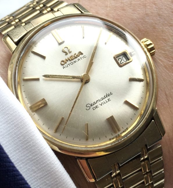 Stunning Omega Seamaster De Ville Automatic gold plated