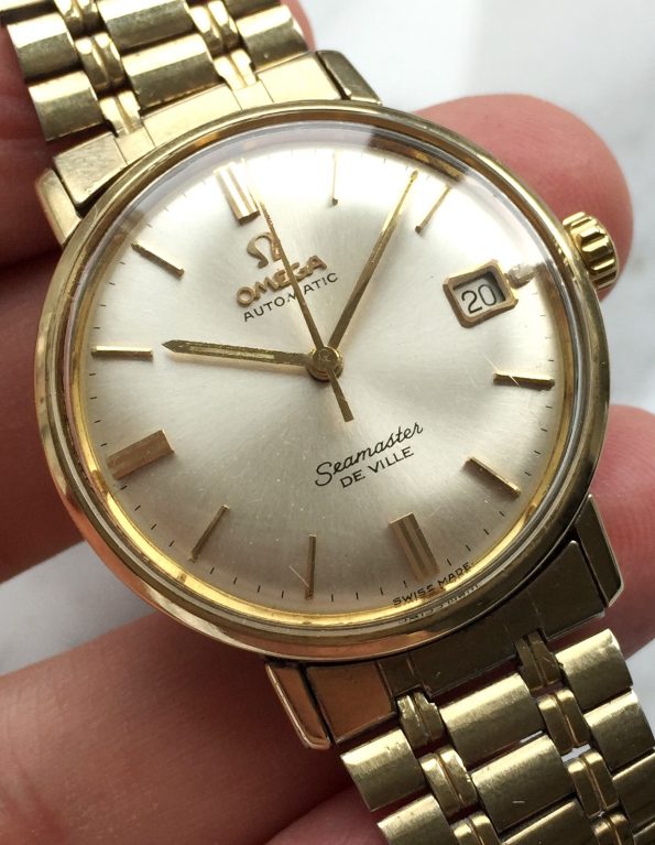 Stunning Omega Seamaster De Ville Automatic gold plated