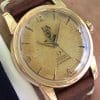 Rare Vintage Omega Seamaster Automatic Rose Gold Plated with Sheikh dial