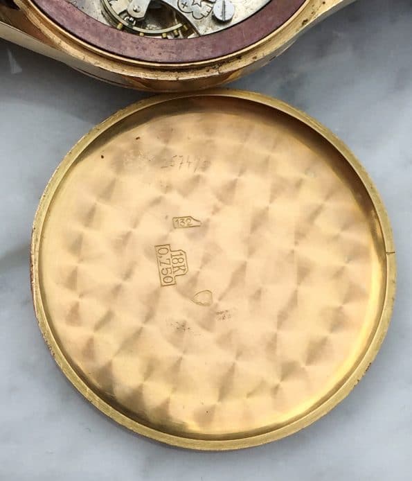 Fantastic Vintage Breitling Chronograph Rose Gold Ref 178