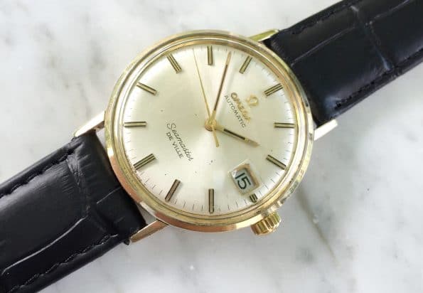 Great Vintage Gold Plated Omega Seamaster De Ville Automatic
