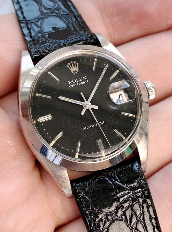 Unrestored BLACK Vintage Rolex 6694