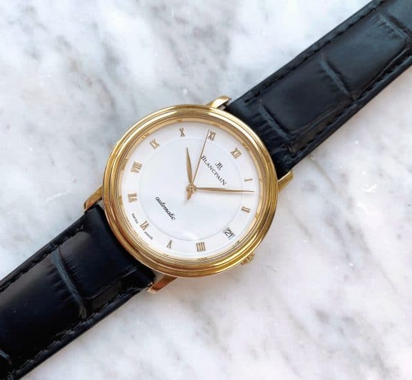Beautiful Blancpain Villeret Solid 18ct Gold Automatic